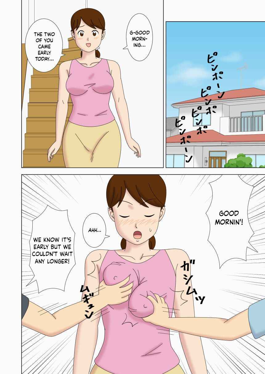 [Ukishiki (UKI_S)] Mothercorn Vol. 4.5 - We can do whatever we want to our friend's brainwashed mom! [English]