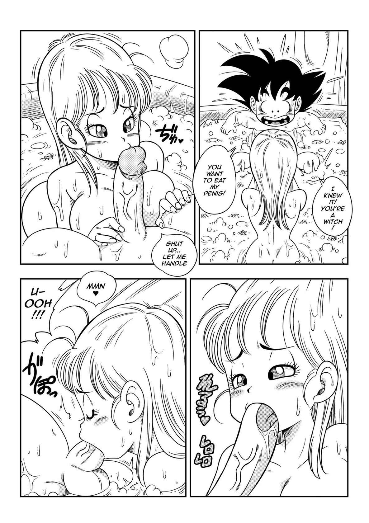 [Yamamoto] Episode 1 - Sex in the Bath (Dragon Ball) [English]