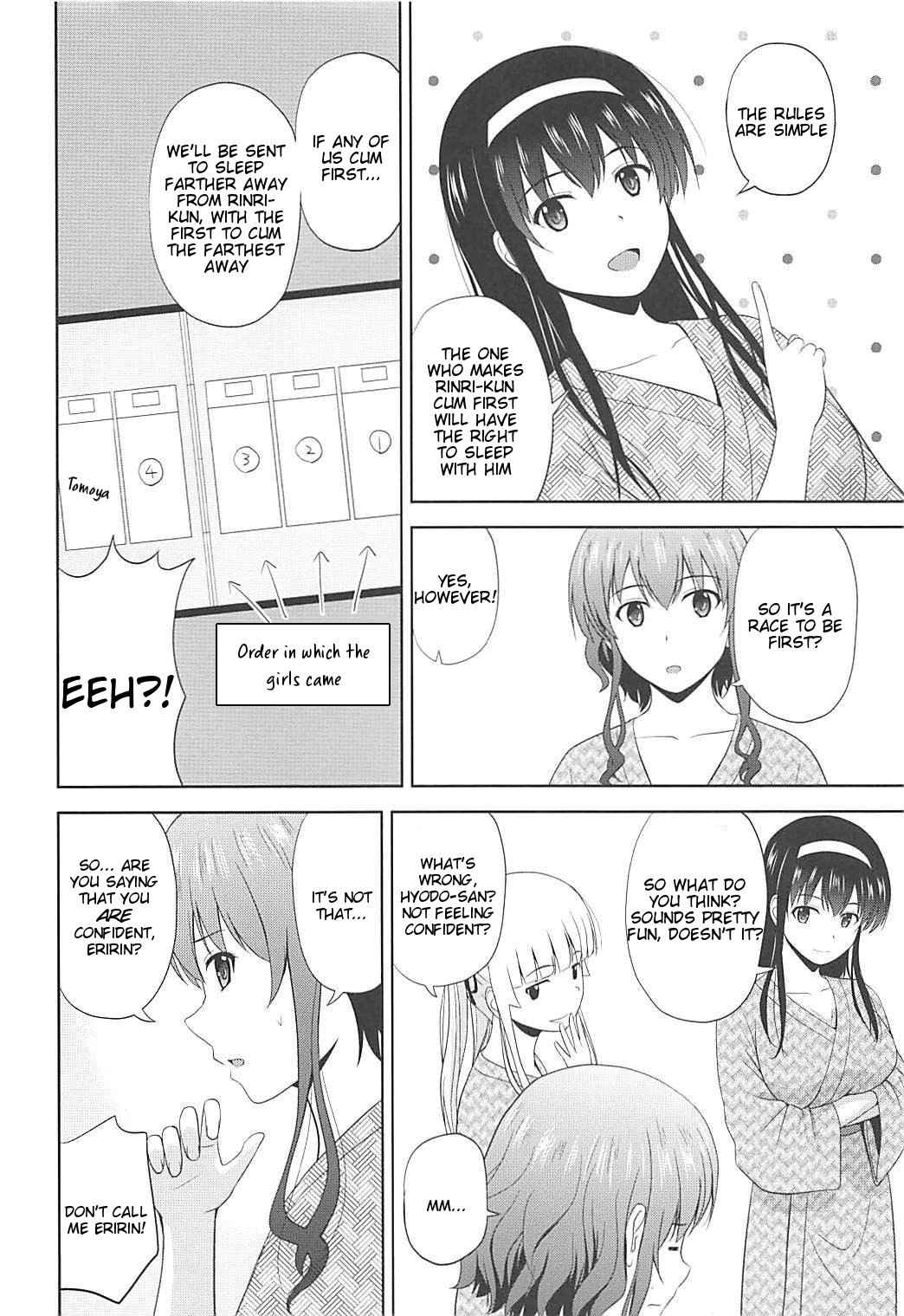 (COMIC1☆13) [G-SCAN CORP. (Satou Chagashi)] Saenai Kanojo-tachi no Rinri Shinsakai b (Saenai Heroine no Sodatekata) [English] [Tigoris Translates]