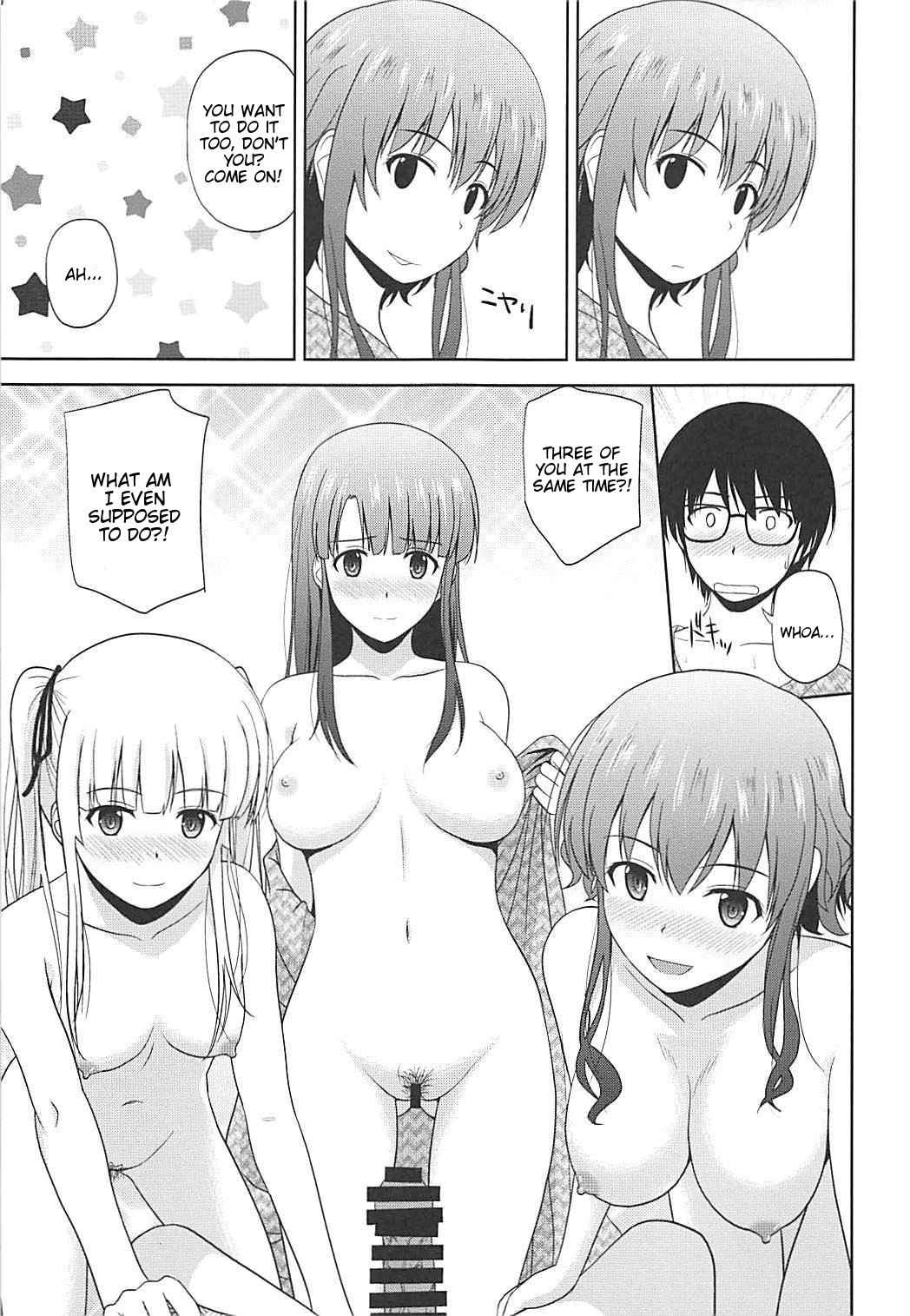 (COMIC1☆13) [G-SCAN CORP. (Satou Chagashi)] Saenai Kanojo-tachi no Rinri Shinsakai b (Saenai Heroine no Sodatekata) [English] [Tigoris Translates]