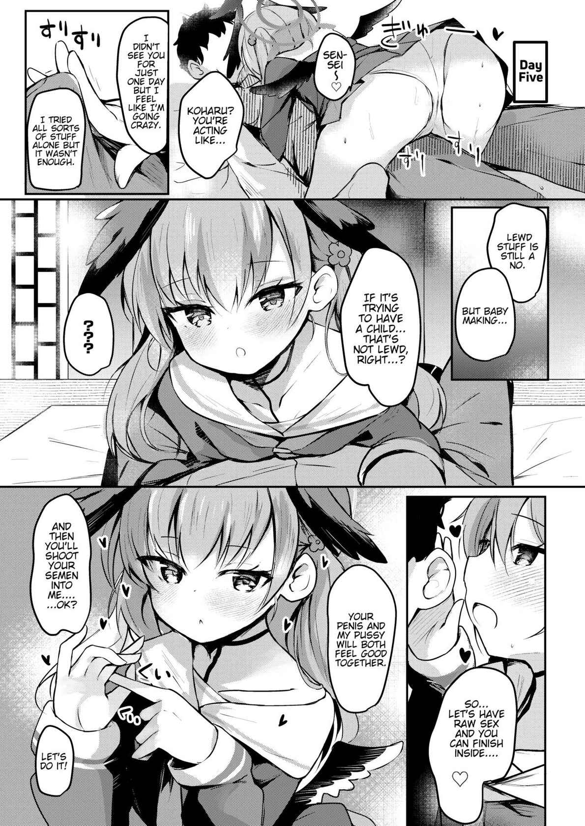 [Atelier Hinata (Hinata Yuu)] Ecchi nano wa Kinshi!? Koharu to Love Love Jirashi Play | Lewdness is Banned!? Lovey Lovey Tease Play with Koharu (Blue Archive) [English] [LoliAce] [Digital]