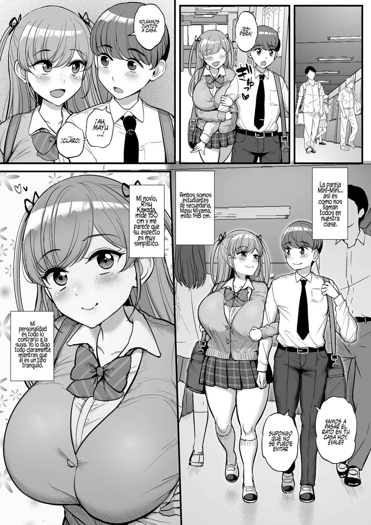 [Sanman Sanzen Koiking (Tyranu)] Minimum Kanojo wa Oyaji no Seidorei [Spanish] [Muslos No Hentais]