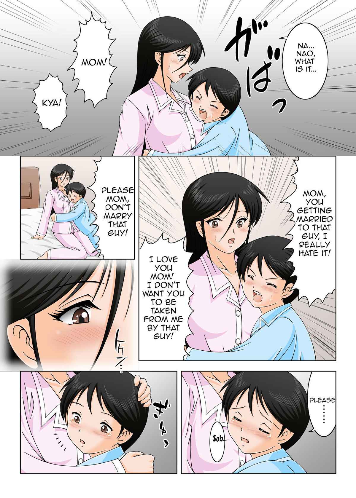 [Ura Muumuu Yakata (Dr. Muu)] Kekkon Shinaide Okaa-san|Don't Get Married Mom[English][Amoskandy]