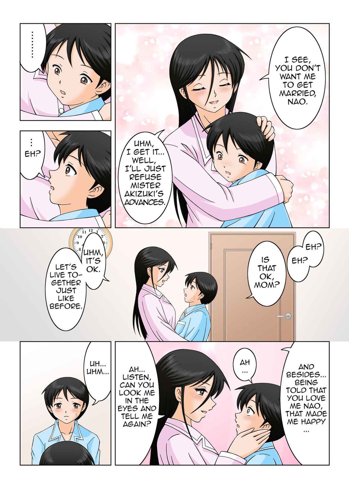 [Ura Muumuu Yakata (Dr. Muu)] Kekkon Shinaide Okaa-san|Don't Get Married Mom[English][Amoskandy]