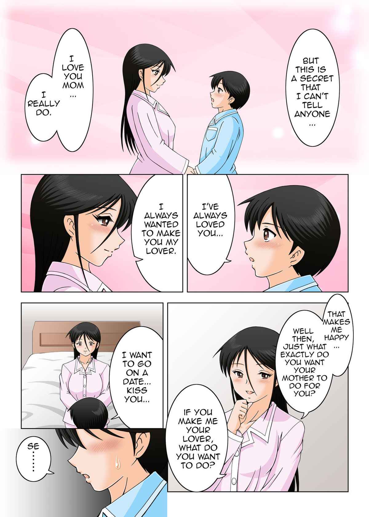 [Ura Muumuu Yakata (Dr. Muu)] Kekkon Shinaide Okaa-san|Don't Get Married Mom[English][Amoskandy]