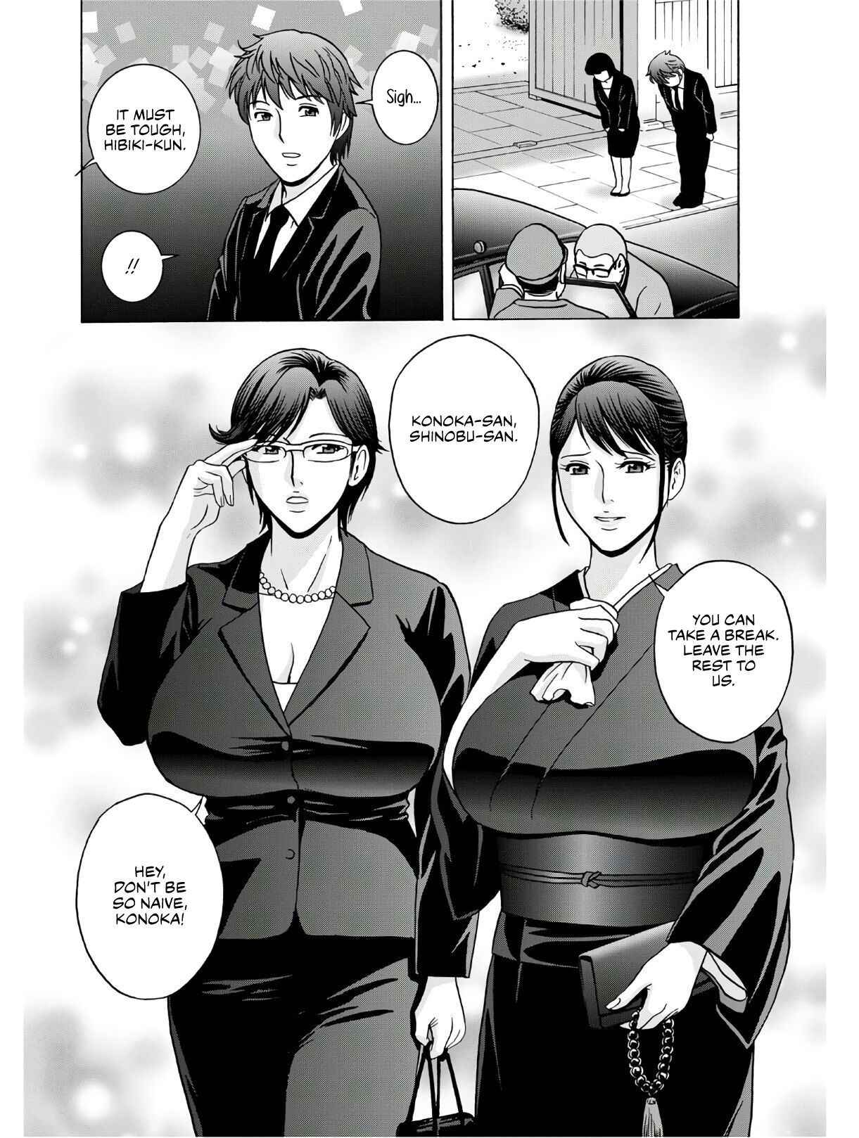 [Hidemaru] Yarashii oba-san | Kind Lady, Dirty Lady Ch. 1 [English] [Montreal Scans]