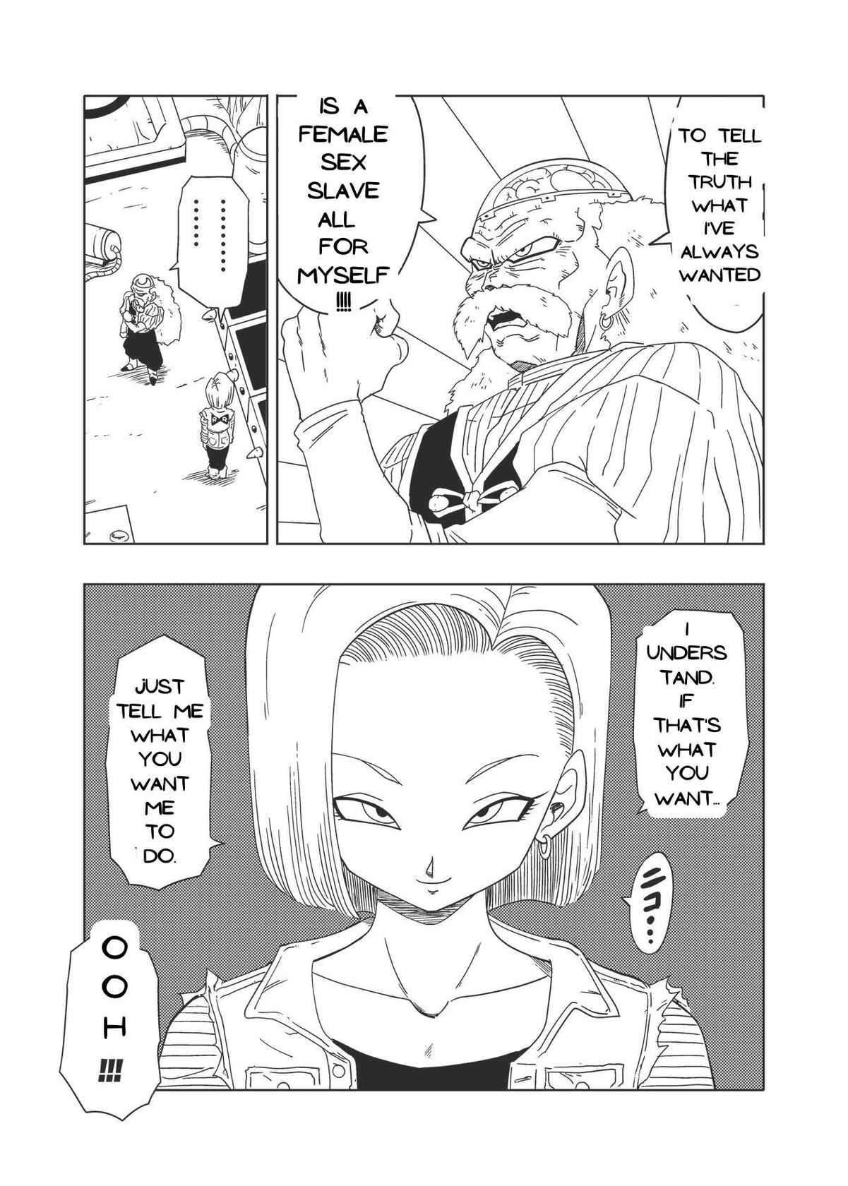 [Old School Academy (Amedama Akihito)] DB-X Doctor Gero x Android 18 (Dragon Ball Z) [English]