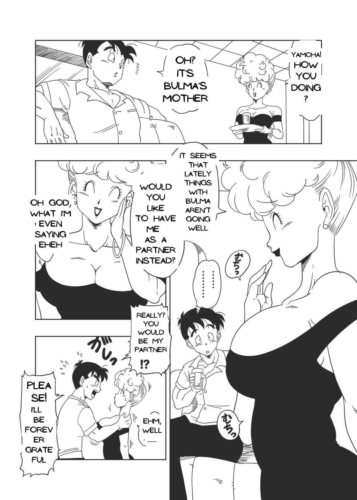 [Old School Academy (Amedama Akihito)] DB-X Yamcha x Panchy Bulma's mom (Dragon Ball Z) [English]