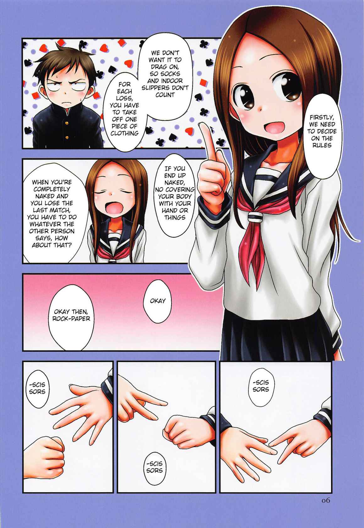 (C100) [Hearts & Crusts (Nanana Nana)] SAPPHIRE color edition (Karakai Jouzu no Takagi-san) [English]