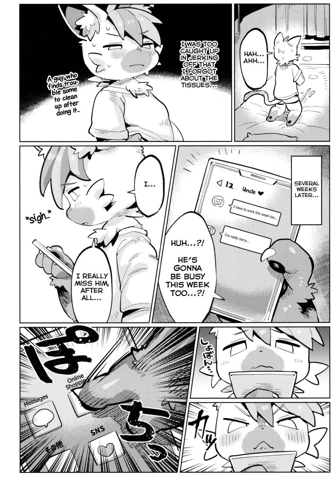 (Kemoket 10) [Parallel World (Mosa)] Himitsu no Hitori Asobi [English] [Yuuta's Blog]