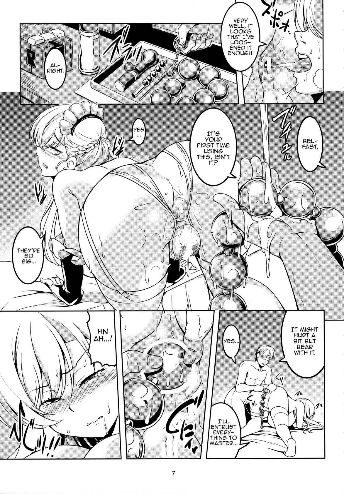 (C93) [WindArTeam (WindArt)] Gohoushikan Belfast (Azur Lane) [English]