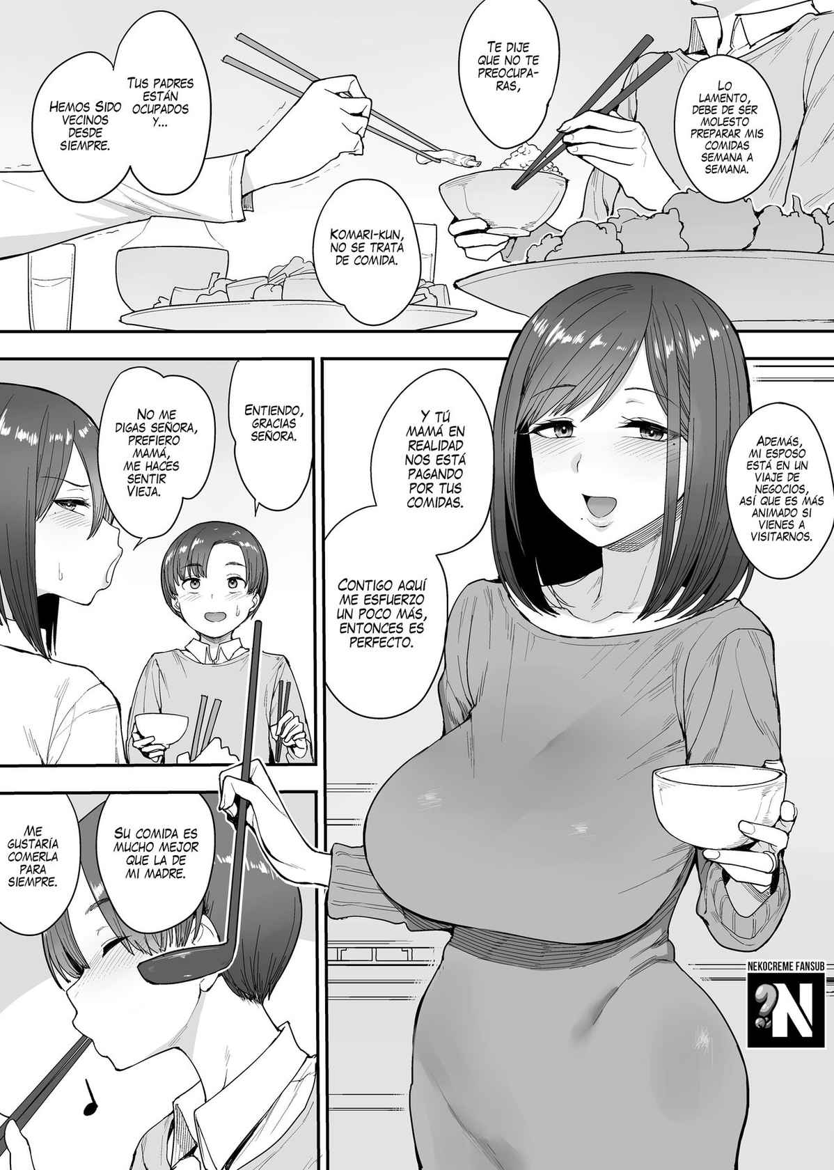 [Mousou Deguchi (Unou)] Succubus no Rinjin Onomiya-ke no Oyako | Mi Vecina Sucubo, el caso de la Madre e Hija de la Familia Onomiya [Spanish] [NekoCreme] [Digital]