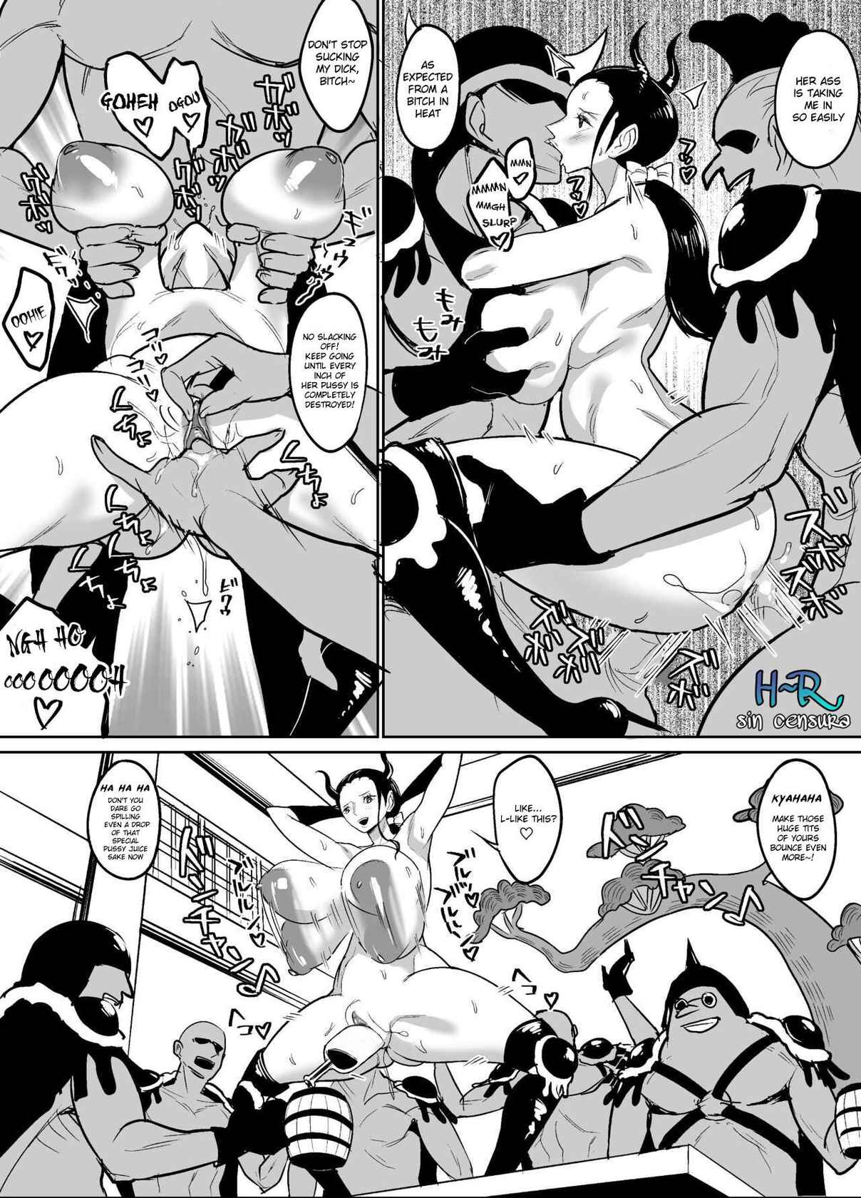 [Hamiltan] Onigashima Sennyuu Hen   Onigashima Infiltration (One Piece) (uncensure) [English]