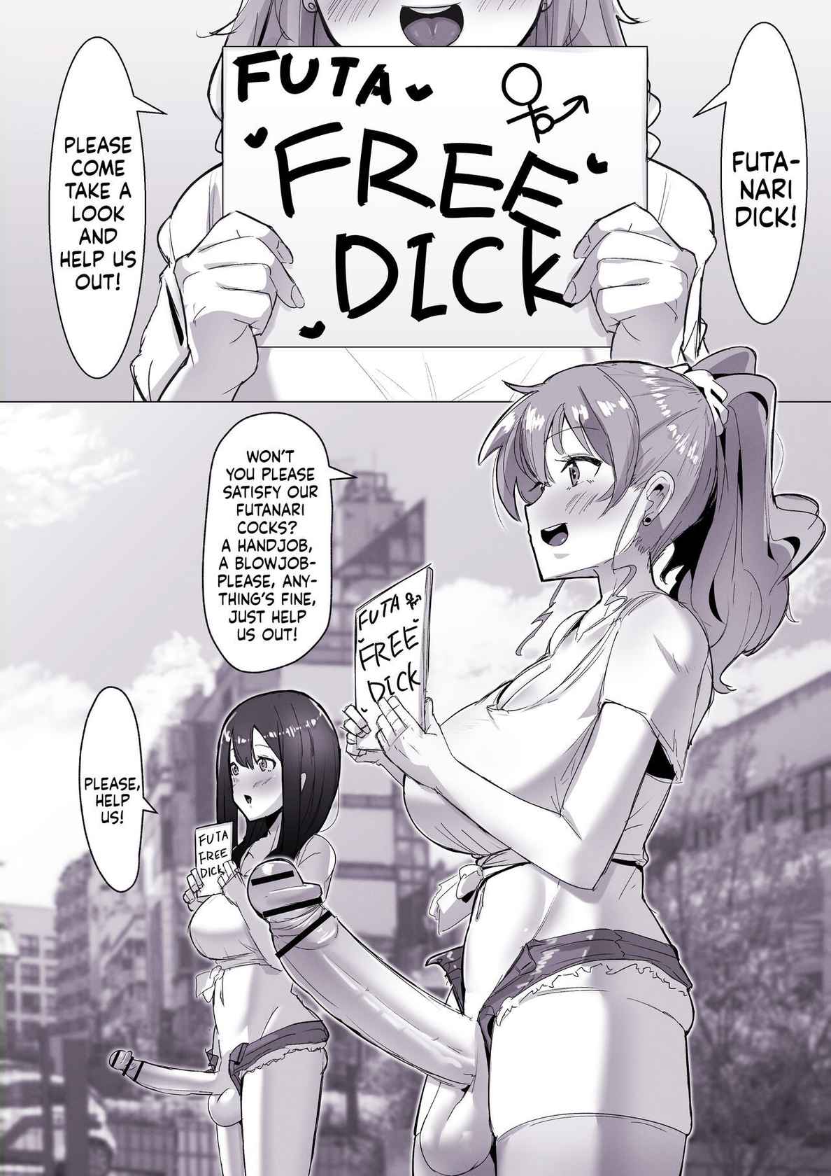 [Sella] The Futanari's Slinging Free Dick Around The Neighbourhood [English] [Mr_Person]