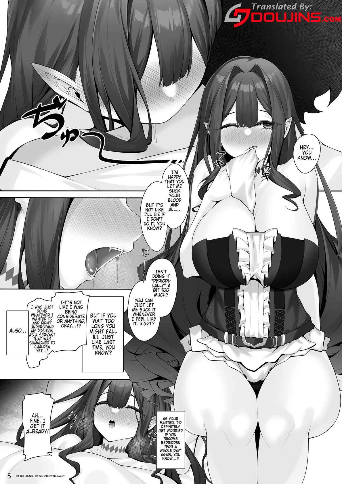 [Watochip Melonpan (Watosu)] Baobhan Sith to Iroiro Ecchi Hon | Baobhan Sith - In The Erotic Variety Magazine (Fate/Grand Order) [English] {Doujins.com} [Digital]