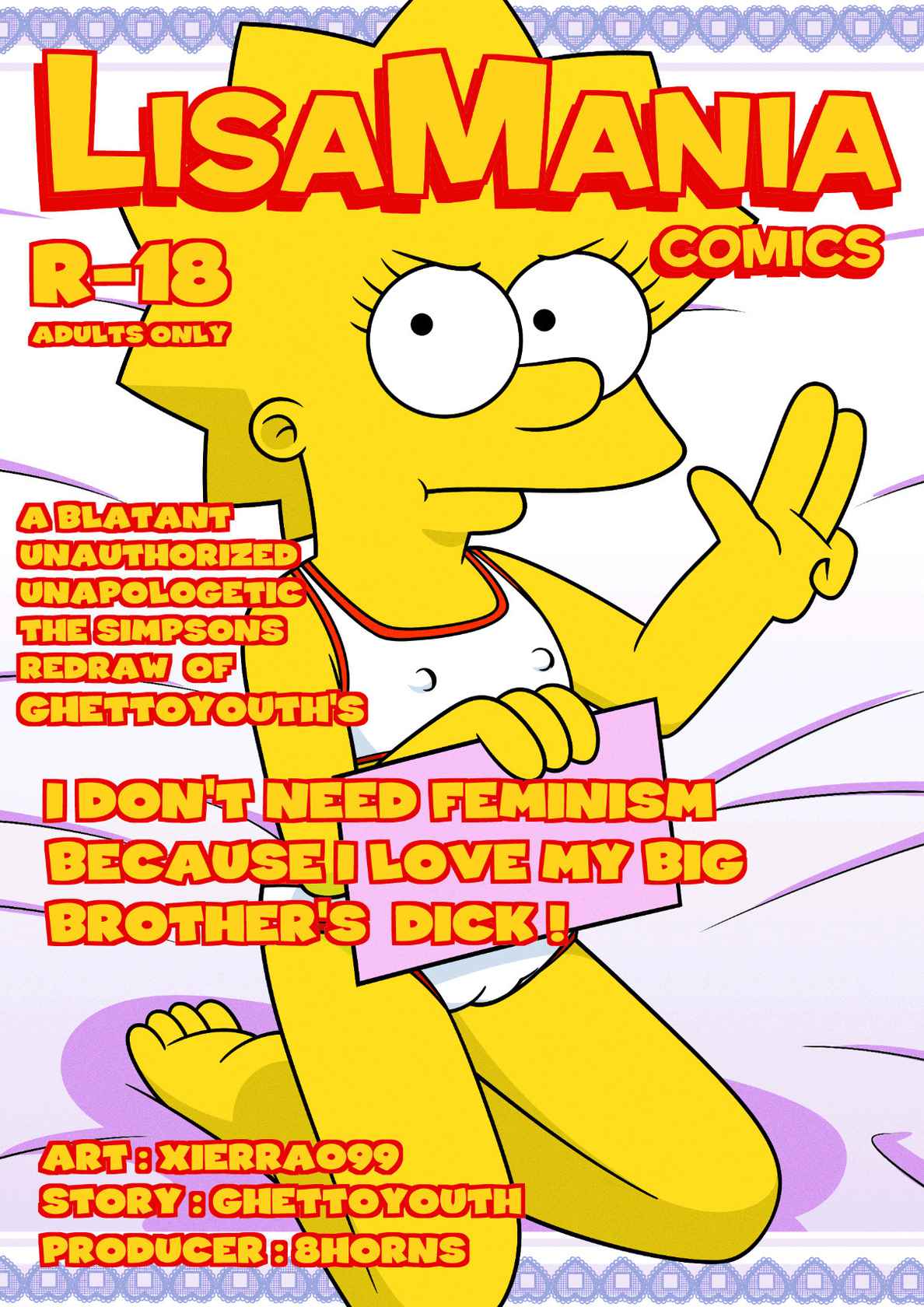 I don't need feminism because I love my big brother's dick (The Simpsons) (Animated)