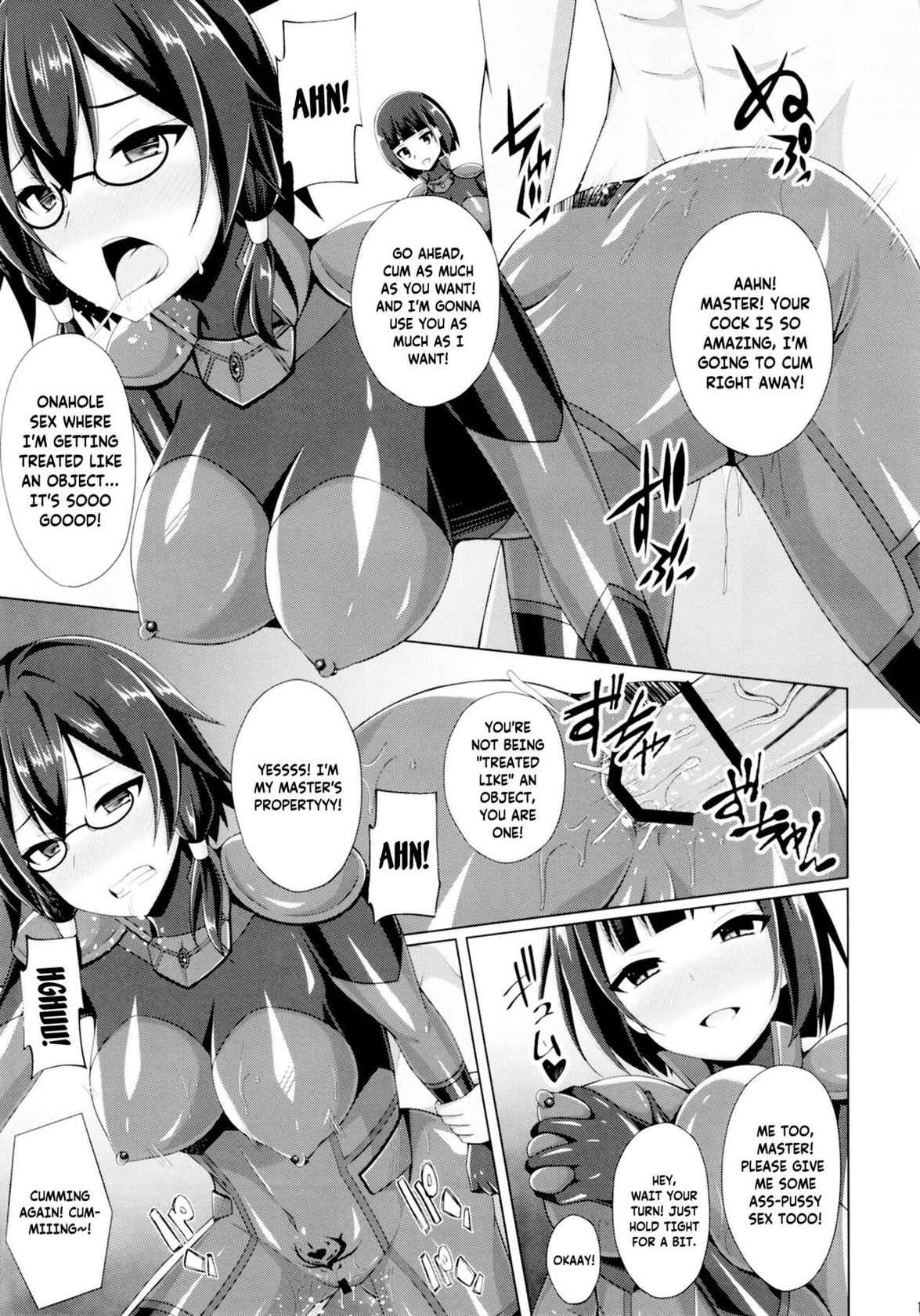 (COMIC1☆20) [Imitation Moon (Narumi Yuu)] Kanojo-tachi no Nichijou wa Mou Modoranai... | Their Normal Lives Can Never Return... (Sword Art Online) [English] {Doujins.com}