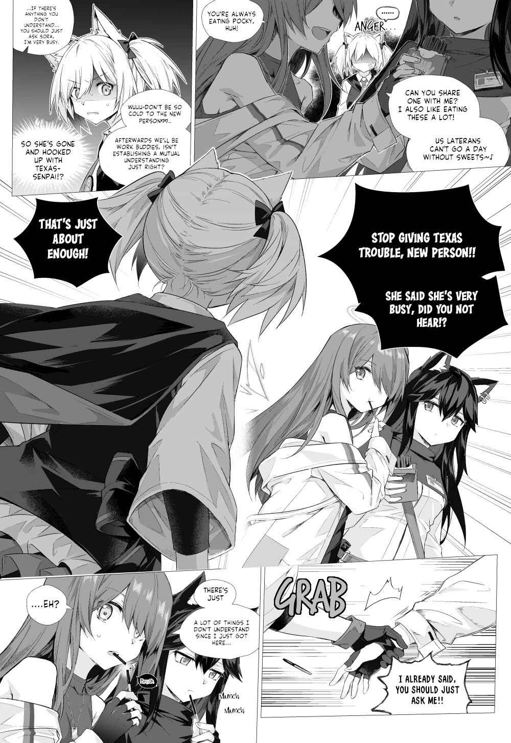 [Kataokasan] Futa SoraxExusiai Doujinshi [English] [Stargazer]