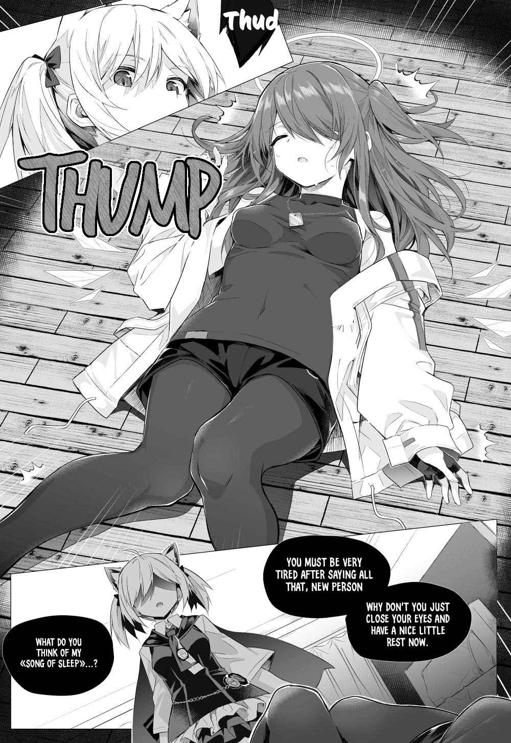 [Kataokasan] Futa SoraxExusiai Doujinshi [English] [Stargazer]