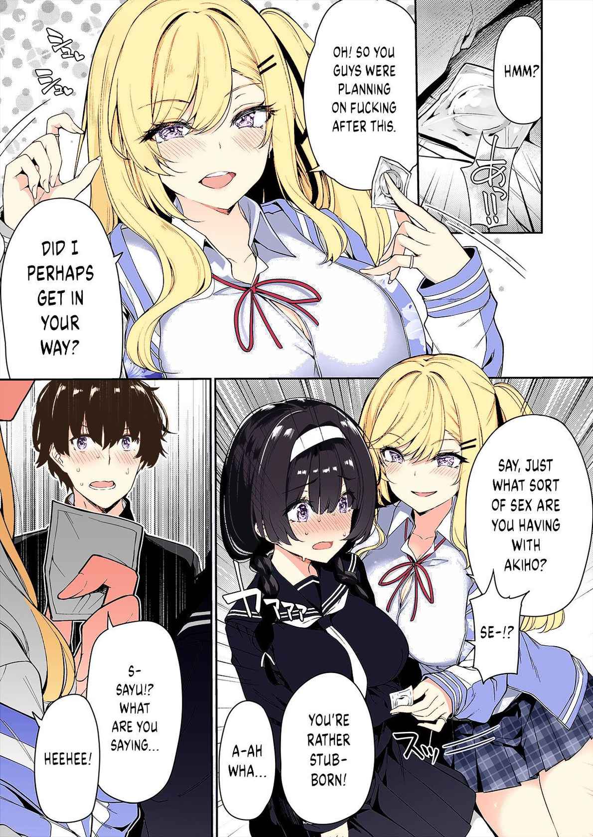 [Bottle Ship Bottler (Kazakura)] InCha Couple ga You Gal-tachi to SEX Training Suru Hanashi [English] {akanameTL} [Colorized]