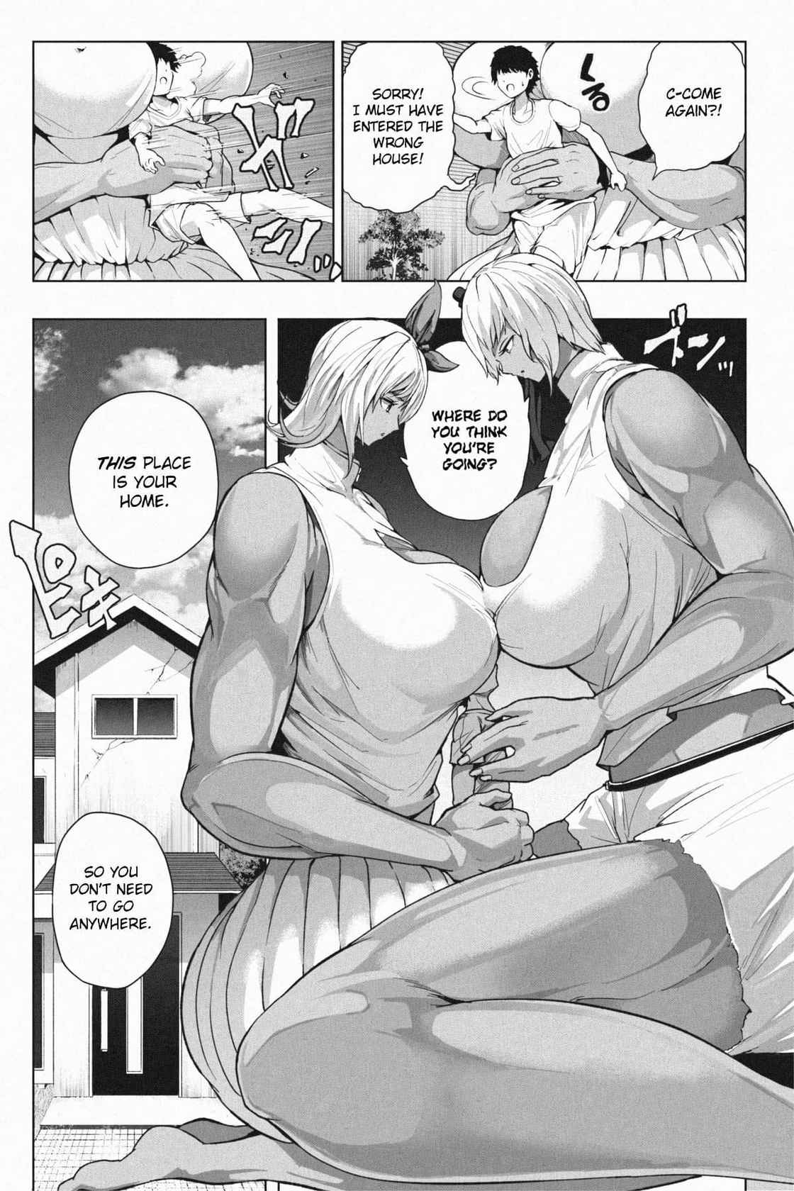 [Soryuu] Giant Muscle Amazoness Sisters [English]