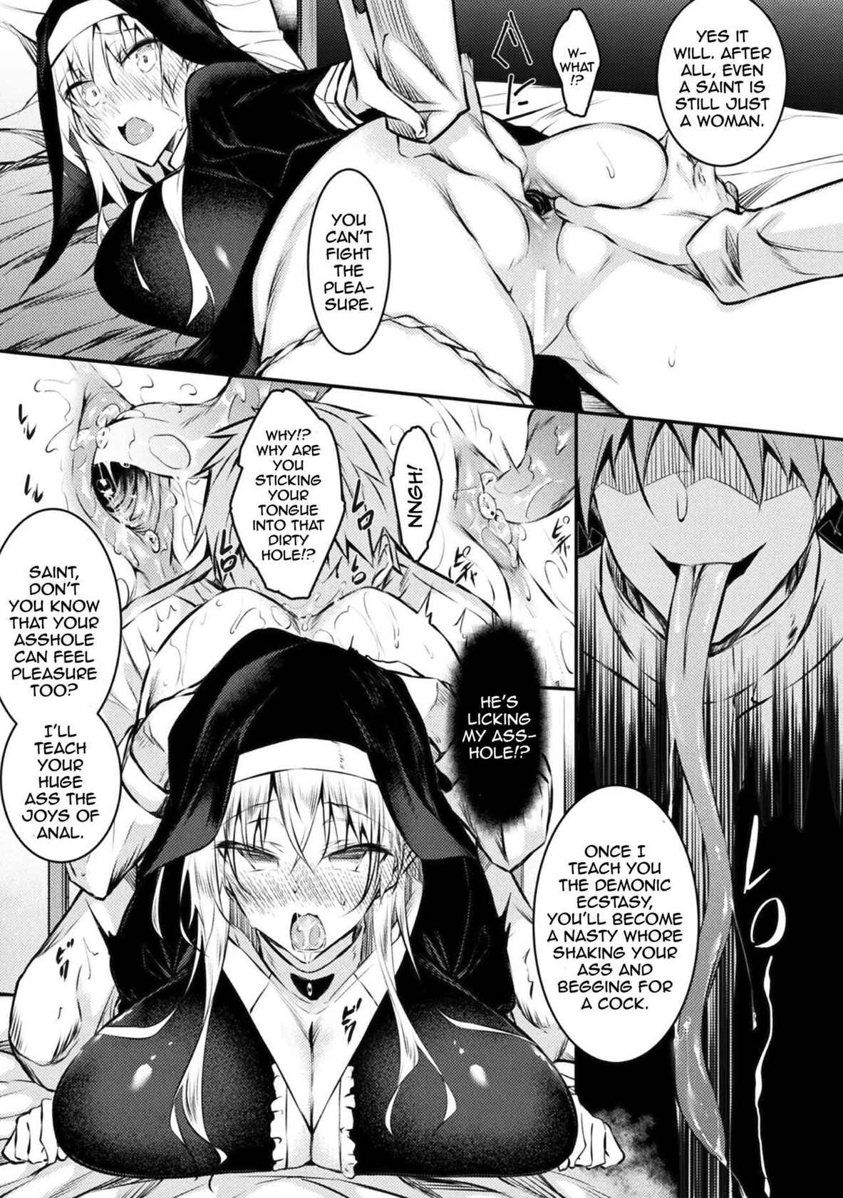 [Fukuyama Naoto] Seijo Daraku | Fallen Holy Woman [English] {Doujins.com}