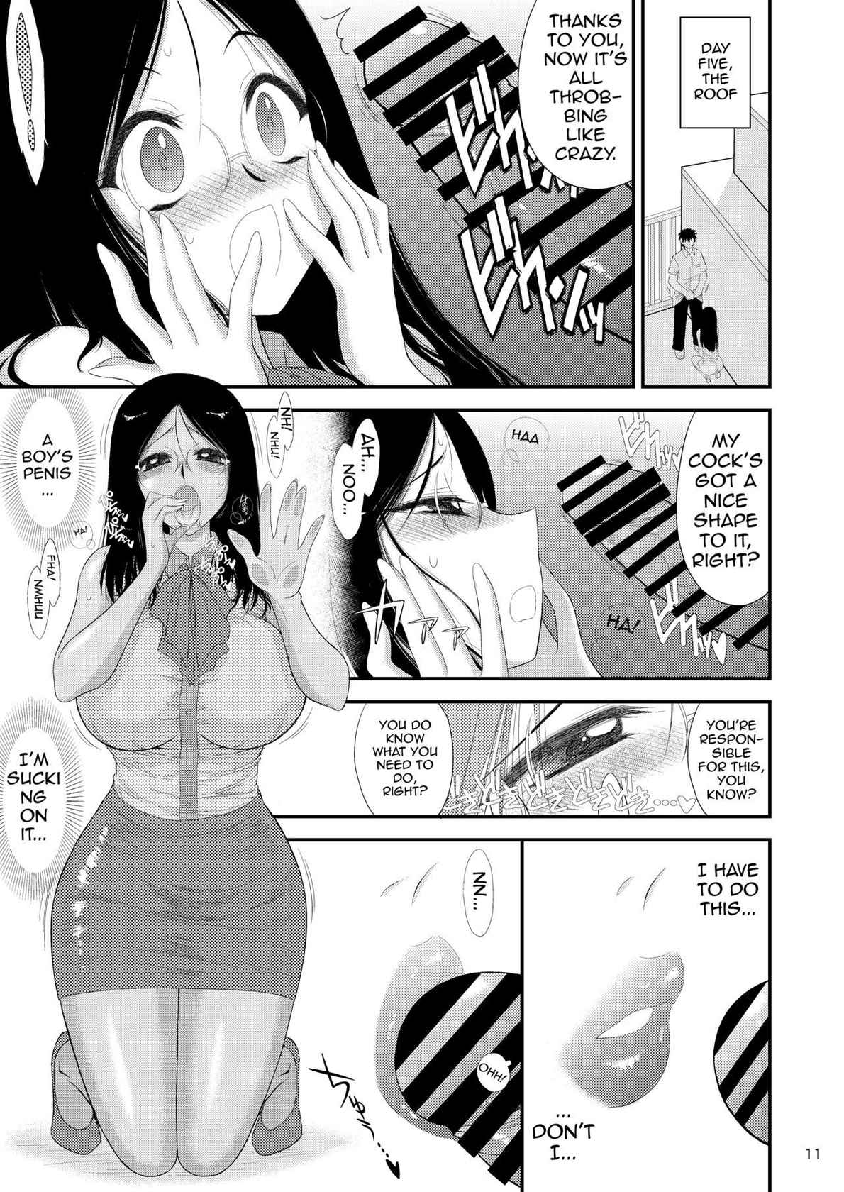 [BLACK DOG (Kuroinu Juu)] Onna Kyoushi wa Fushidara desu ka? | Is This Female Teacher Actually a Slut? [English] {Doujins.com} [Digital]