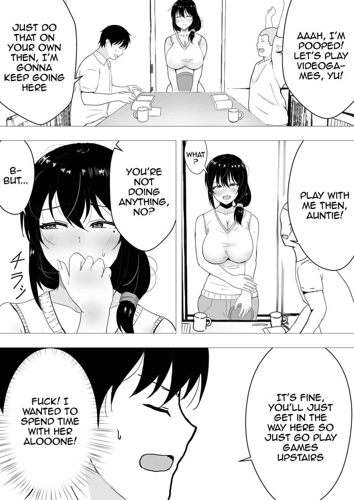 [tarobaumu] TomoKano Kaa-chan II ~Jitaku, Musuko no Tomodachi ni Ochita Natsu~ | My Mom Is My Friend's Girlfriend 2 [English] {Doujins.com}