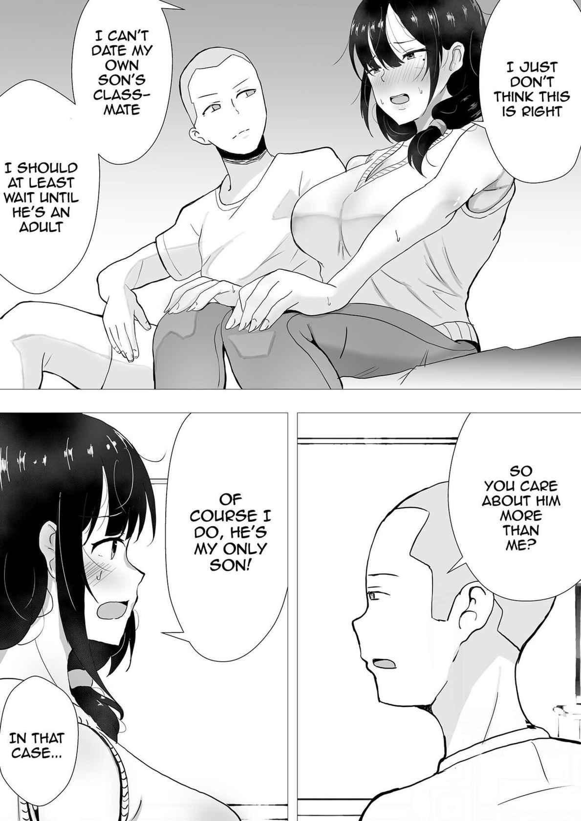 [tarobaumu] TomoKano Kaa-chan II ~Jitaku, Musuko no Tomodachi ni Ochita Natsu~ | My Mom Is My Friend's Girlfriend 2 [English] {Doujins.com}