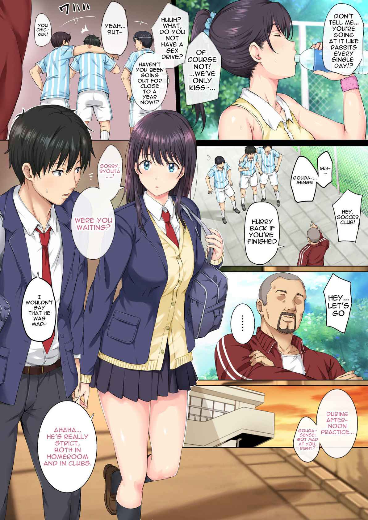 [Rokumarusou (Sanrokumaru)] Soshite Watashi wa Kyou mo Ano Otoko ni Taberareru | And So Today I'm Once Again Being Sexually Devoured By That Man [English] {Doujins.com}