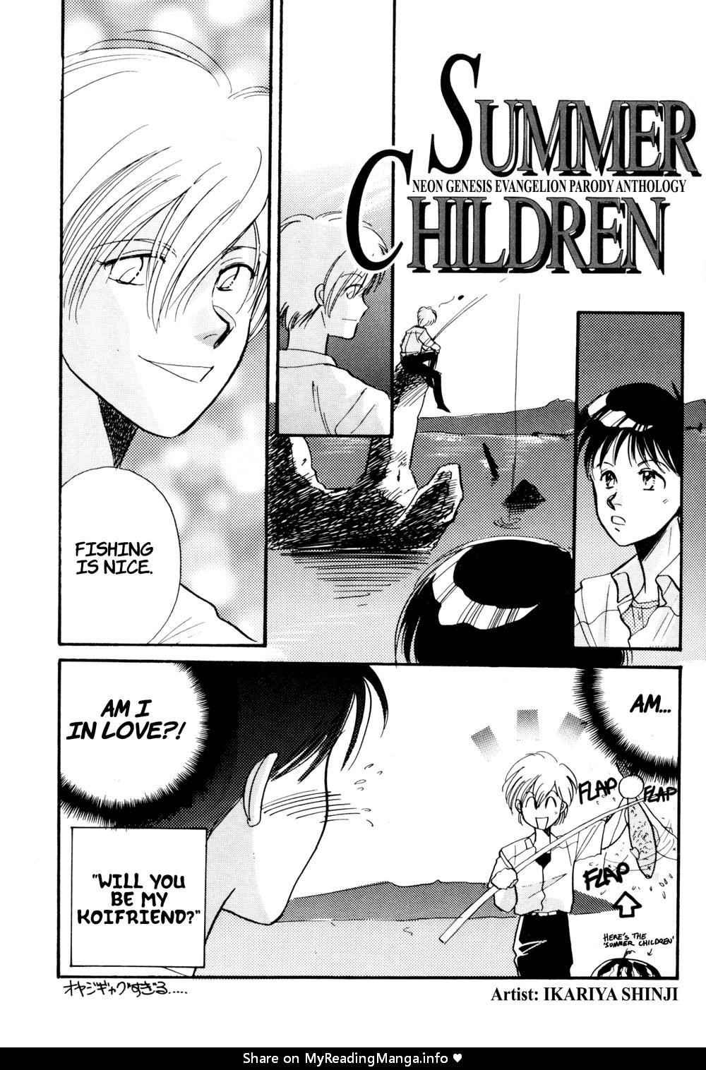 [RAPPORT COMICS] Summer Children – Neon Genesis Evangelion Parody Anthology [Eng]