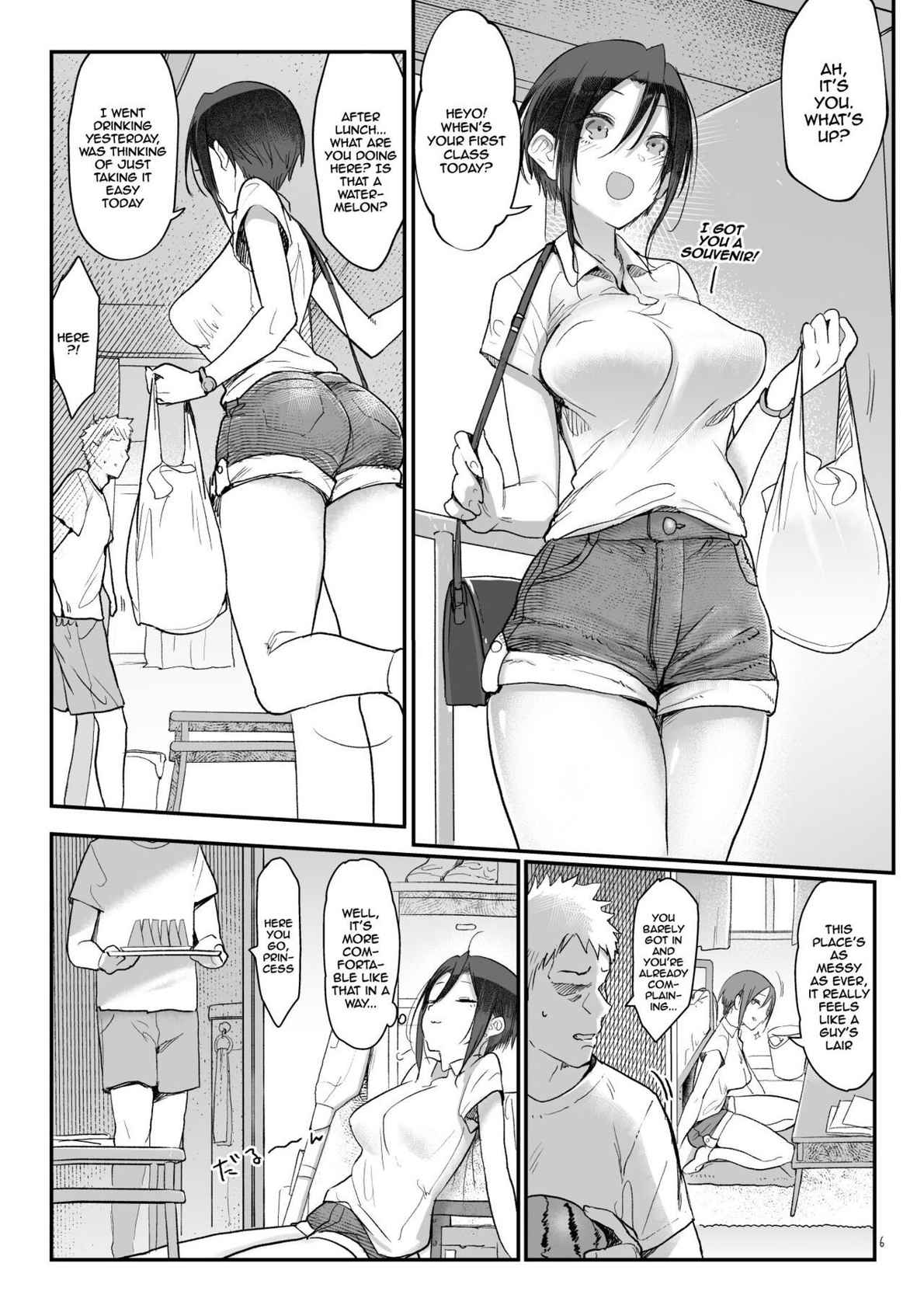 [SHIS (Z-ton)] Mesudachi To. | With My Female Friend [English] {Doujins.com} [Digital]