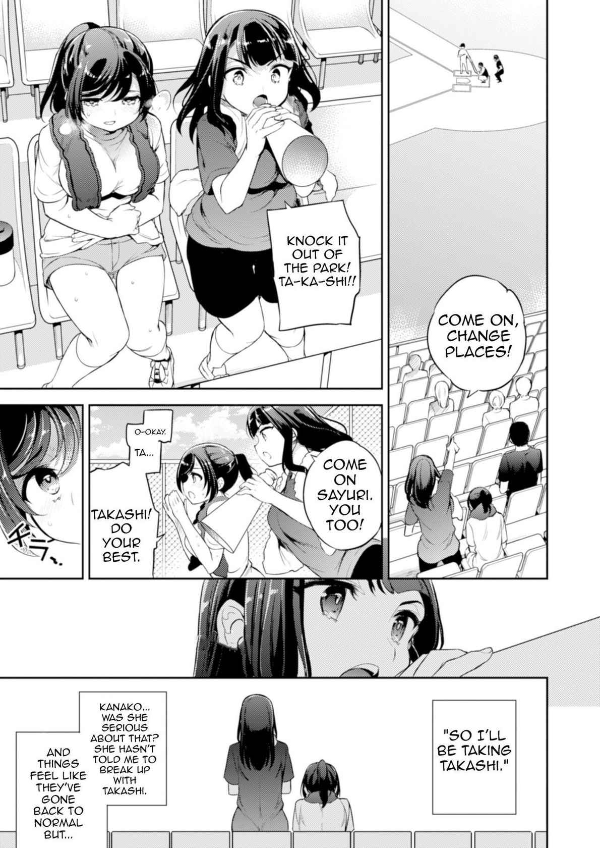 [Crazy9 (Ichitaka)] C9-45 Sayuri 5 ~ Kareshi no Ouen ni Itta Saki de Shoujo ni Okita Koto | C9-45 Sayuri 5 ~ What Happened With The Girl Who Went To Support Her Boyfriend [English] {Doujins.com} [Digital]