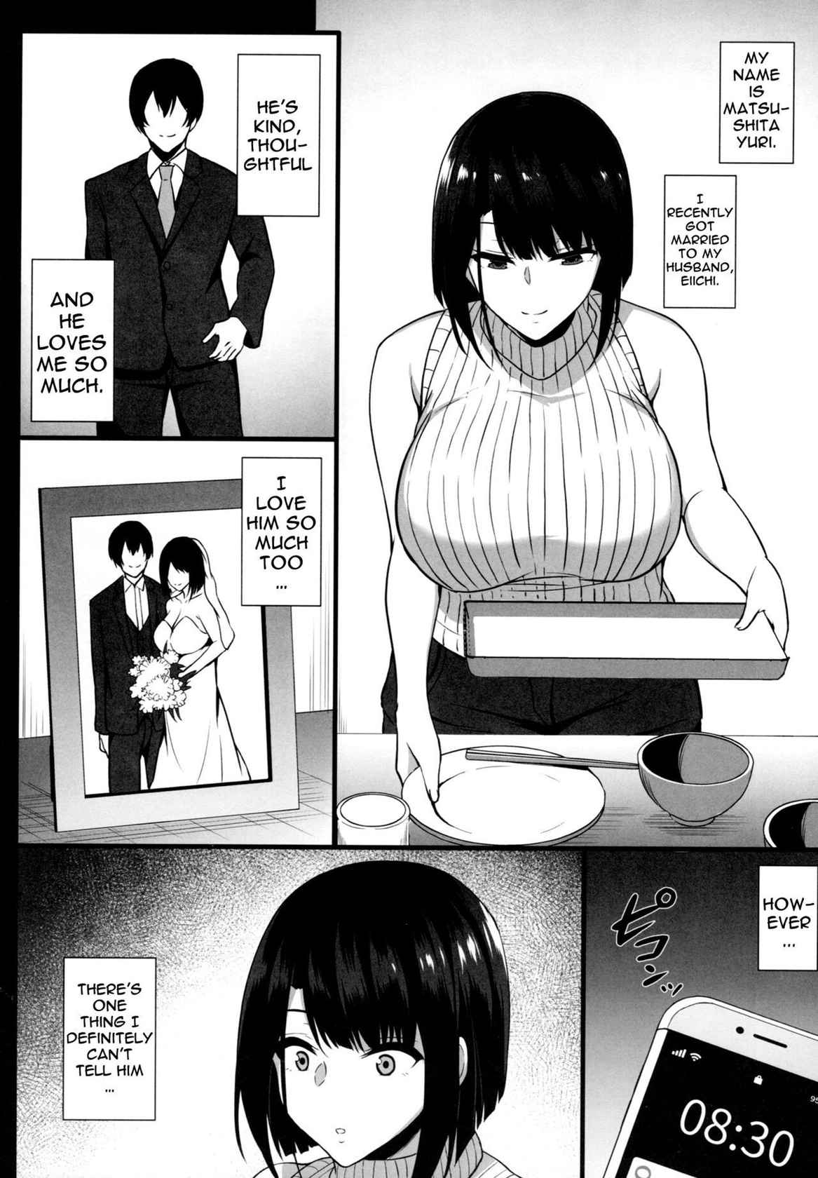 [Asami Aozora] Shakkin Hensai no Tame ni Hitozuma ga Netorareru Ohanashi | This Wife Cheats On Her Husband In Order To Repay Her Debts [English] {Doujins.com}