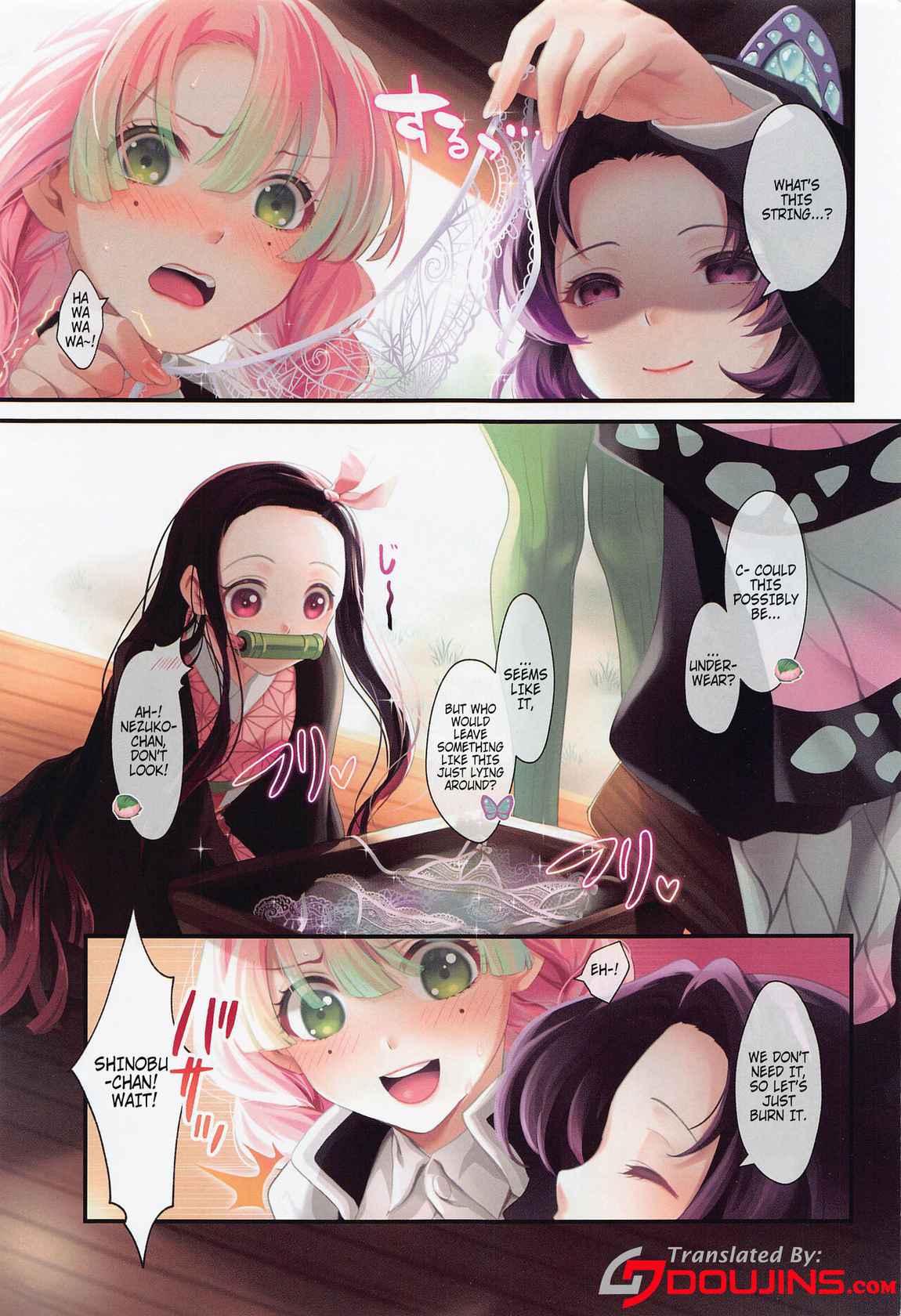 [RedDelicious (Sha)] Hana Sasou | The Flower's Seduction (Kimetsu no Yaiba) [English] {Doujins.com}