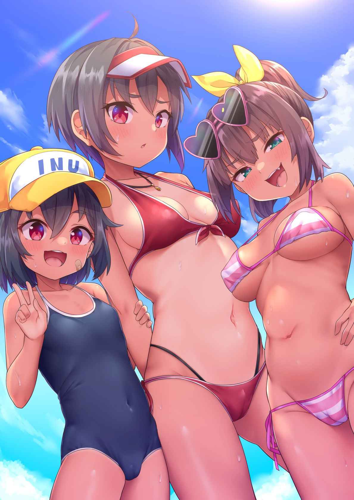 [Shiitake Nouen (Kanabun)] I want to play on a beach | Beach de Asobo [English] [Decensored] [Skeletan Hand Translation tm]