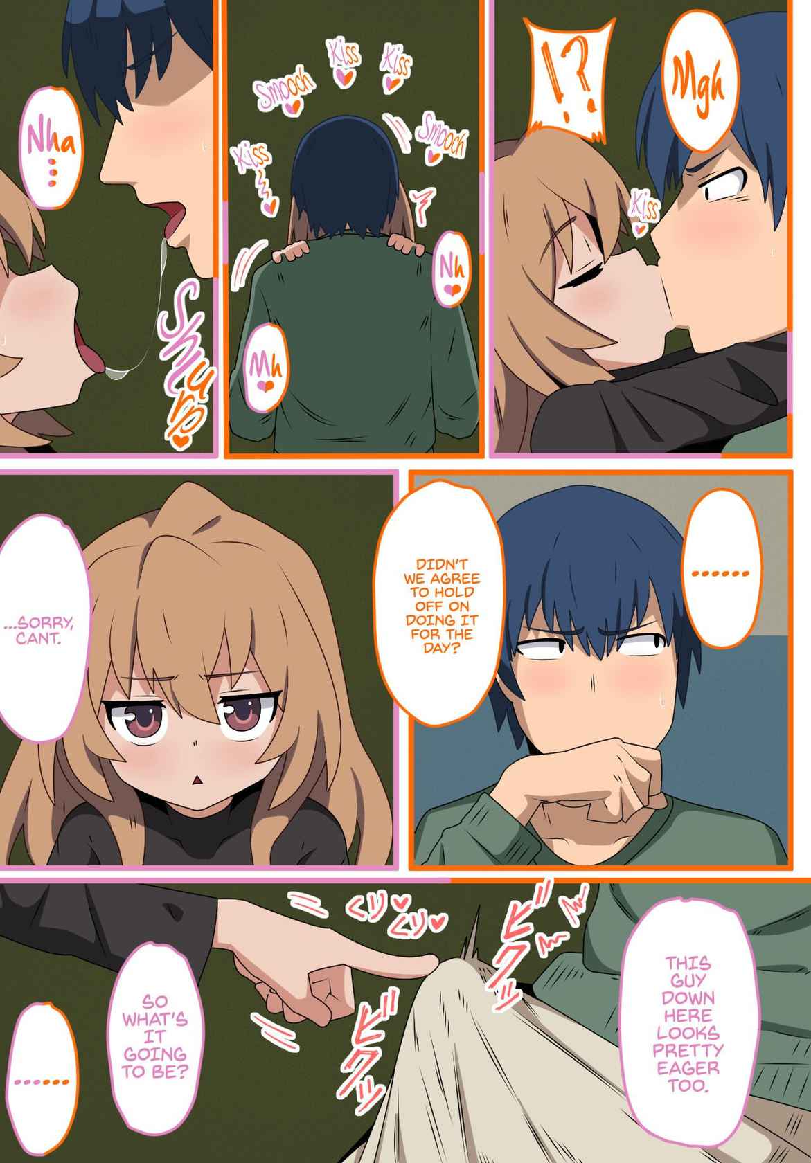 (C96) [Dagashiya (Wagashi)] Toradora! no Erohon | Toradora! Porn Book (Toradora!) [English] [Von] [Colorized] [Decensored]