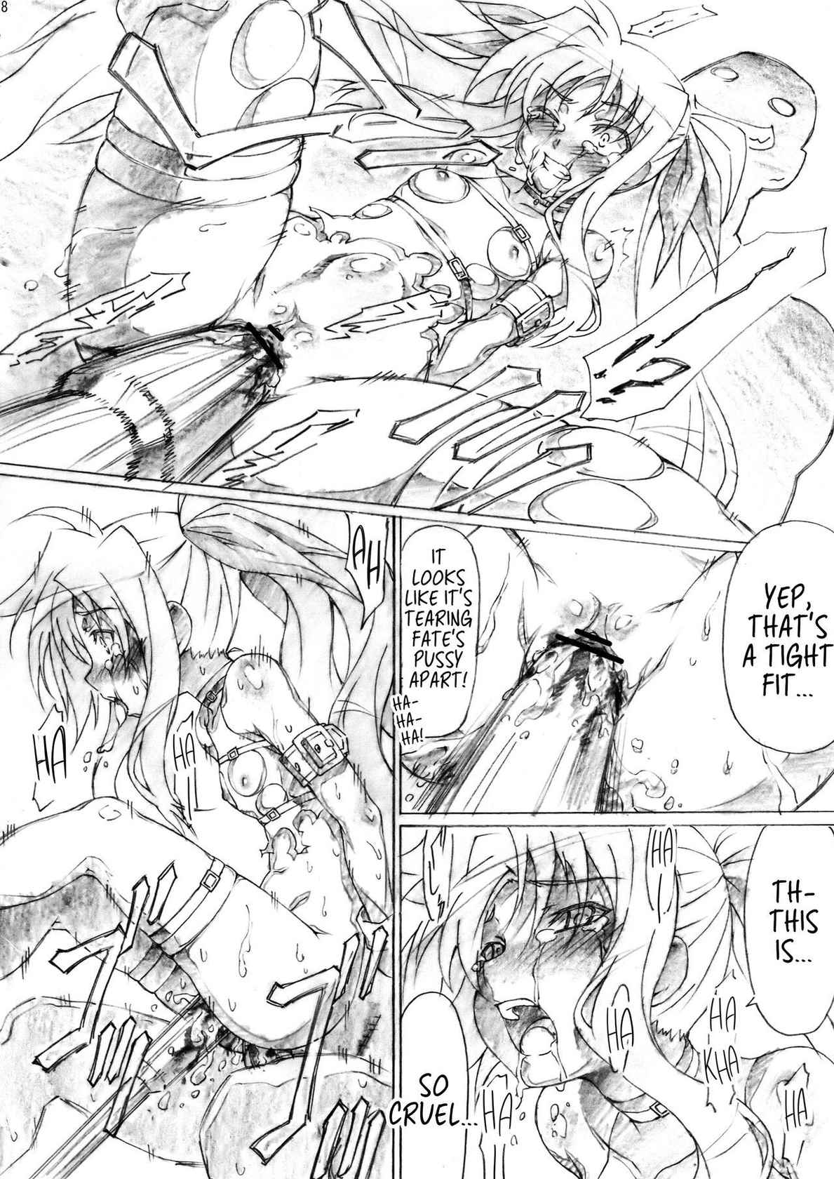 (C78) [PHYSALIS (Seresu, Kuronei)] Suikan Versus (Mahou Shoujo Lyrical Nanoha) [English] [MegaFagget]