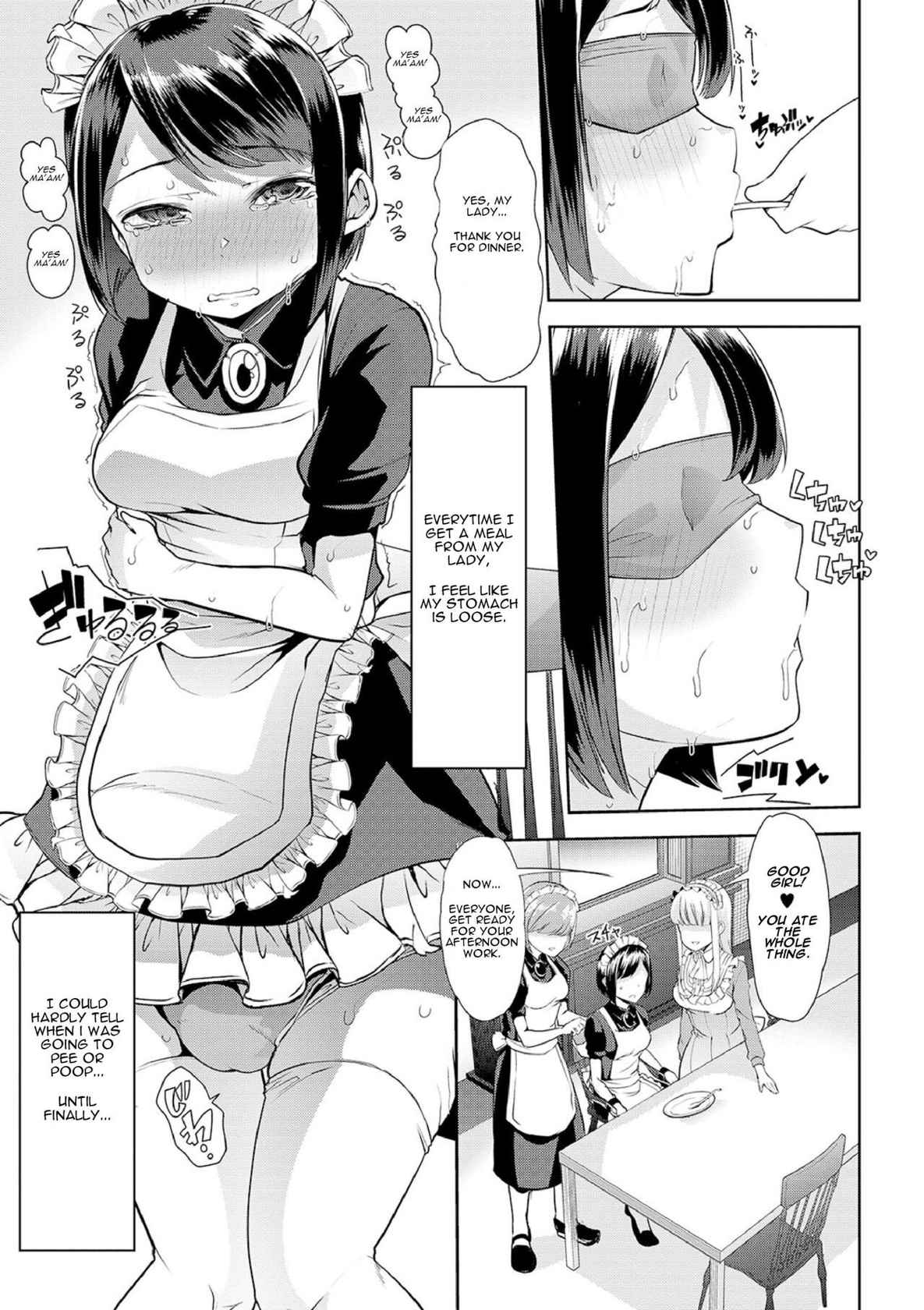 [Mitsuhime Moka] Aigan Maid no Omorashi Nikki | Pet Maid's Diaper Diary! (Ecchi na Omutsukko wa Suki desu ka?) [English] [Akikyo] [Digital]