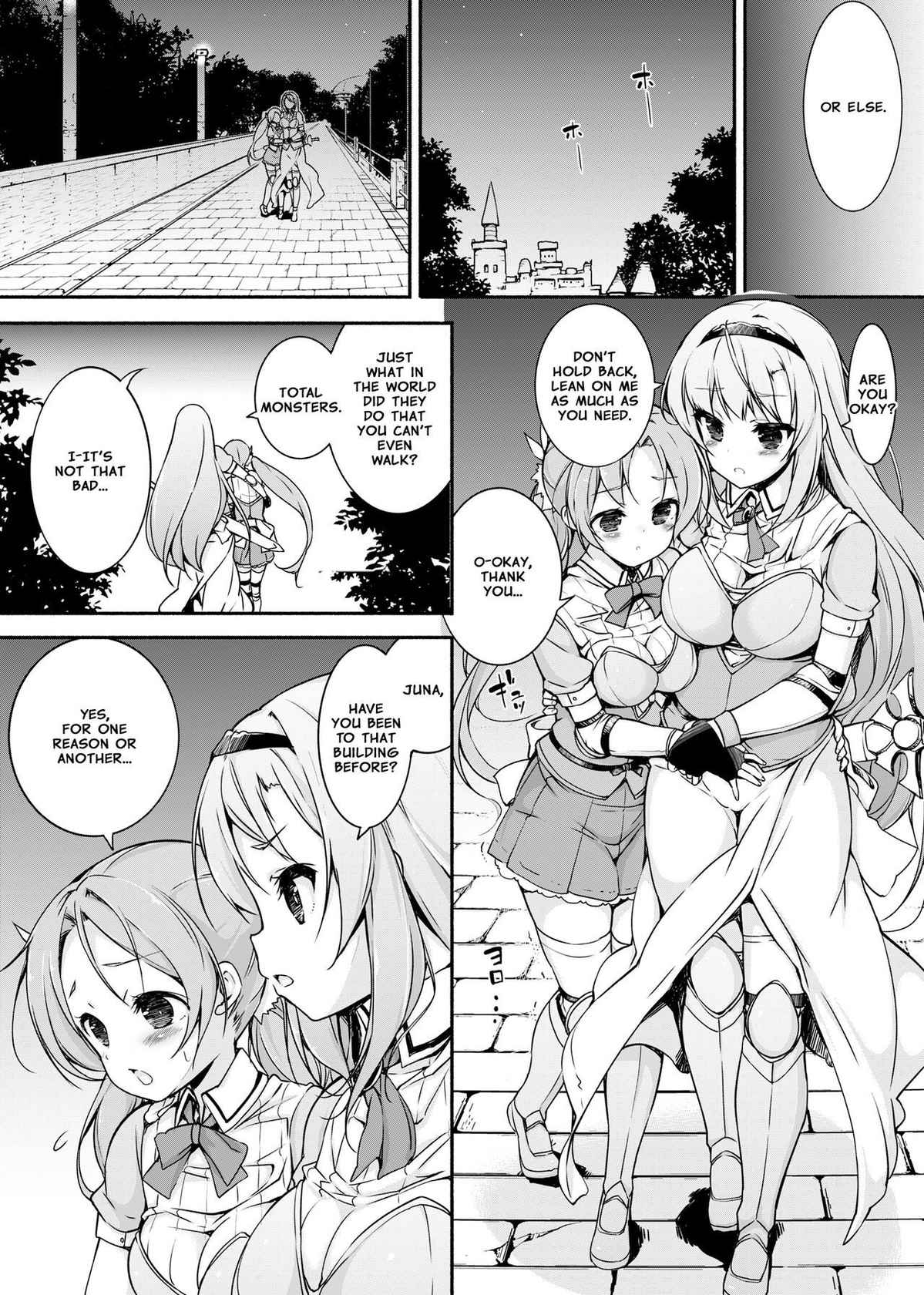 [Massaratou (Motomushi)] Onna Kishi Sei Ruruna ~Kishi Mahou Gakuen Intan~ | Maiden Knight Lilouna ~The Degenerate Knight-Mage Academy Feud~ [Digital]