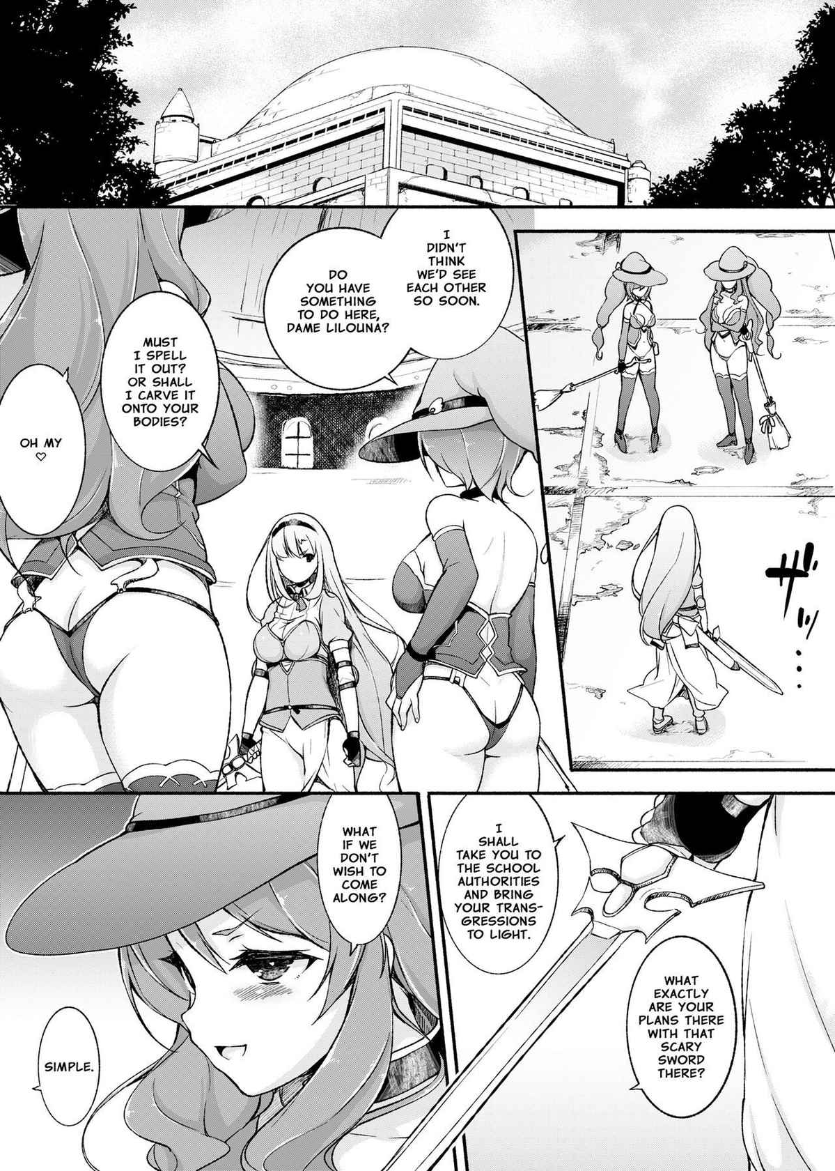 [Massaratou (Motomushi)] Onna Kishi Sei Ruruna ~Kishi Mahou Gakuen Intan~ | Maiden Knight Lilouna ~The Degenerate Knight-Mage Academy Feud~ [Digital]