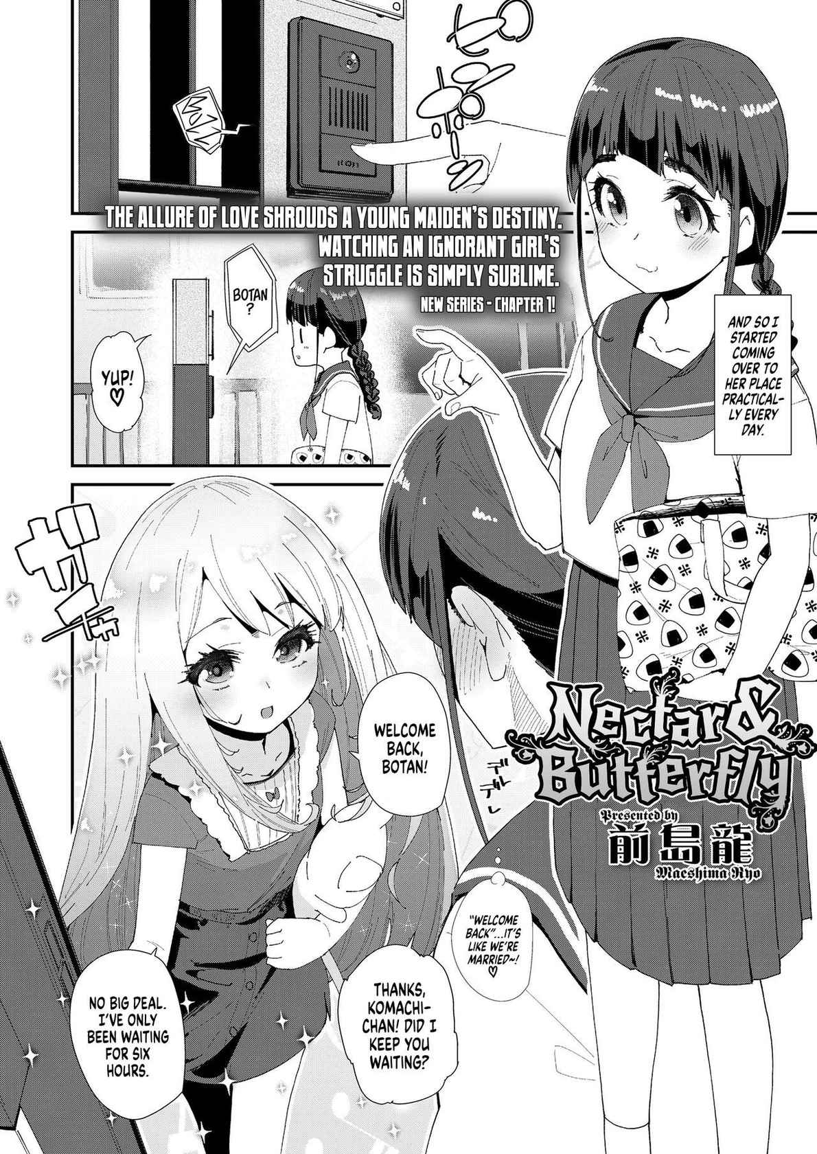 [Maeshima Ryou] Mitsu to Chou | Nectar & Butterfly (COMIC LO 2022-01) [English] [Xzosk] [Digital]