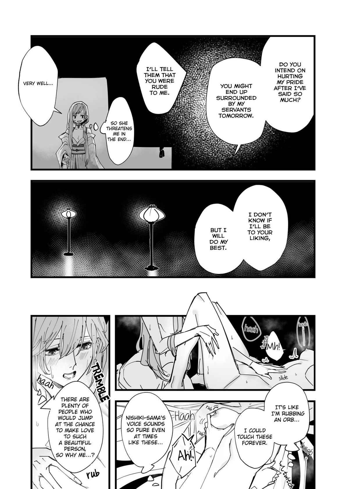 [Hakumaidokoro (Komera)] Tengu no Kuni Extra chapter: Bewitching Beauty [English] {/yuri/ Scanlations + Lazy Lily + Hennojin} [Digital]