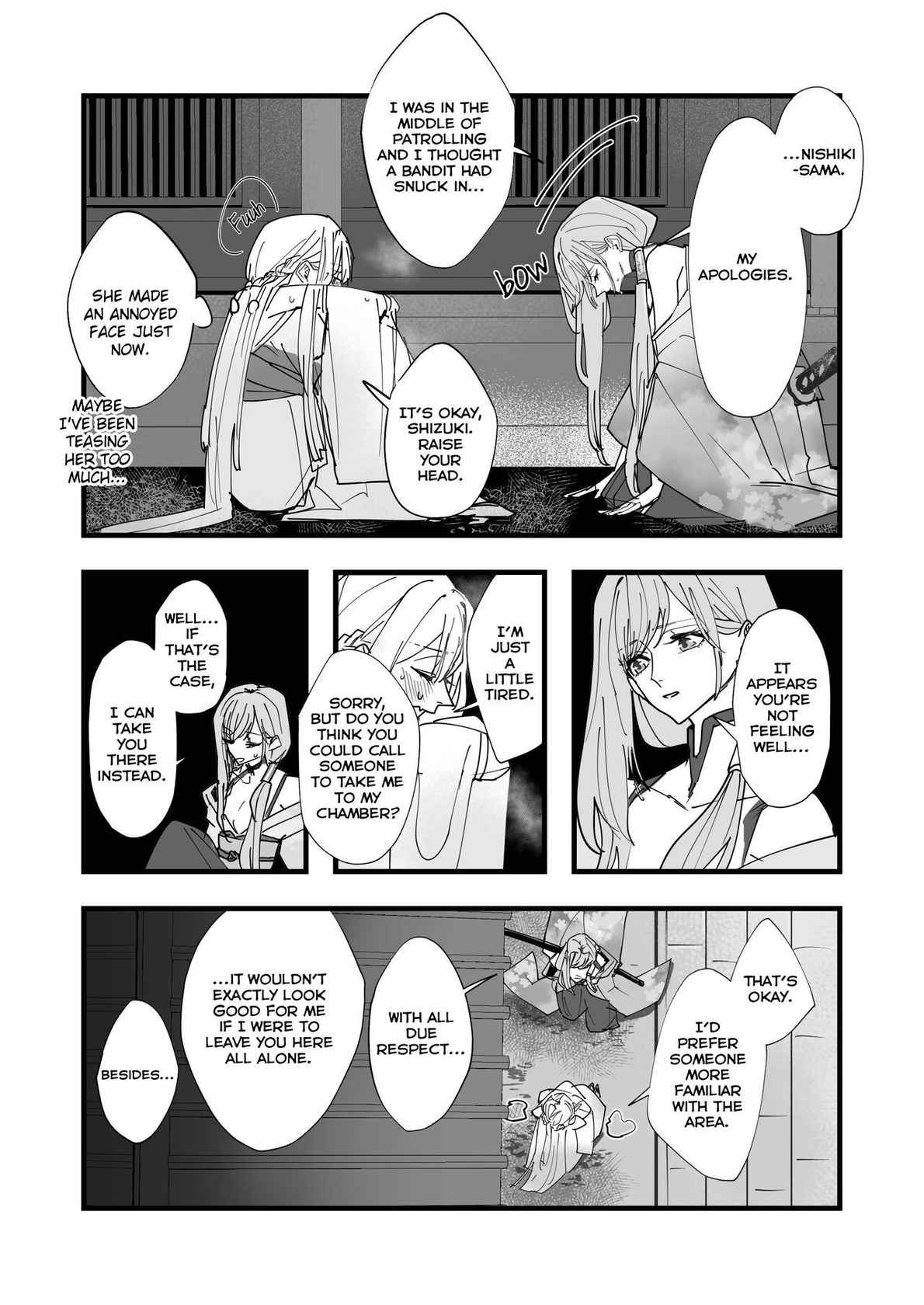 [Hakumaidokoro (Komera)] Tengu no Kuni Extra chapter: Bewitching Beauty [English] {/yuri/ Scanlations + Lazy Lily + Hennojin} [Digital]