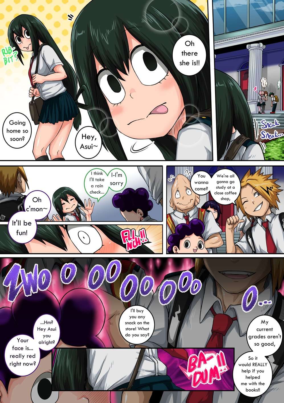 Boku No Harem Academia The (Frog)Girl with Animal Instincts