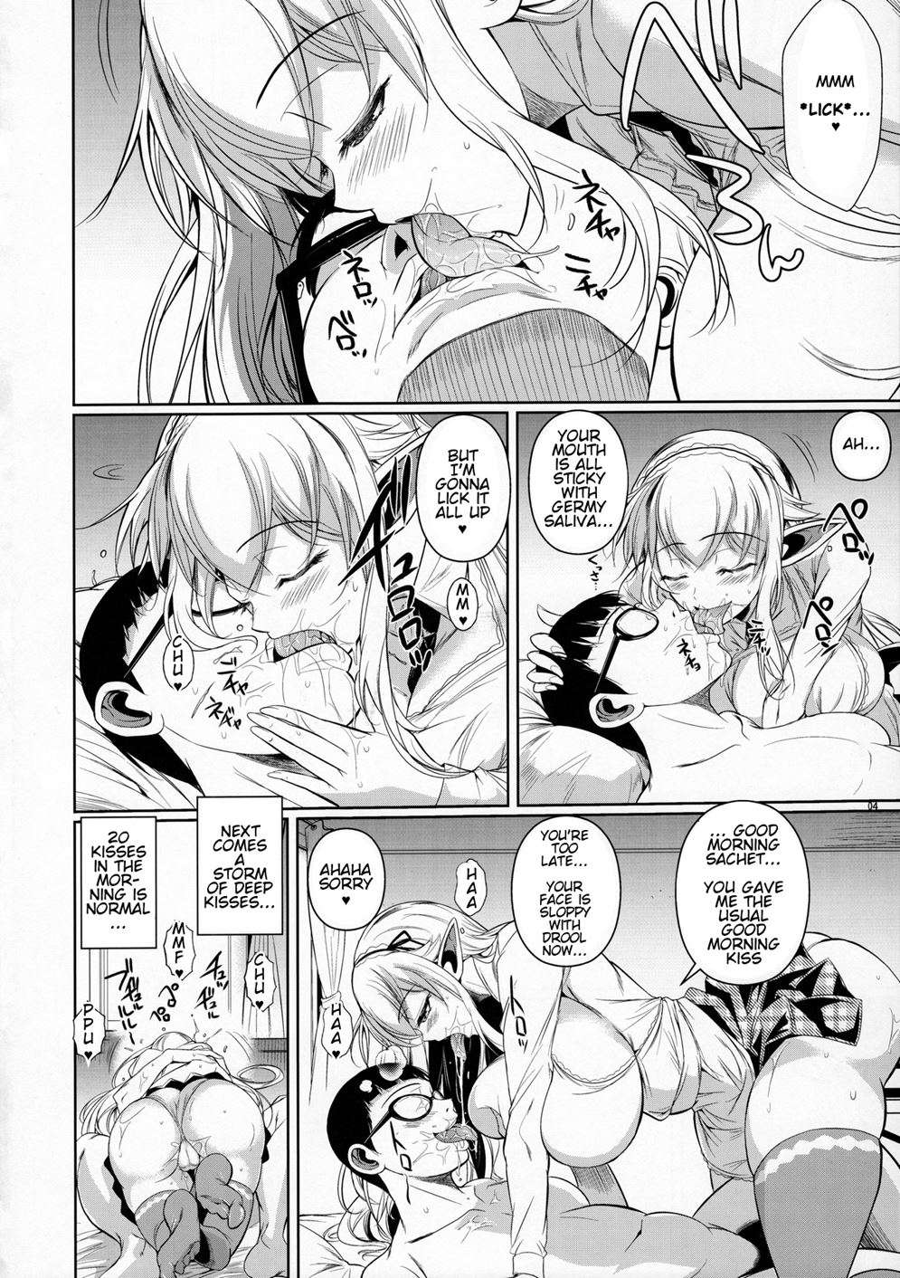 High Elf x High School 9: A Day In The Life of Kamina-kun