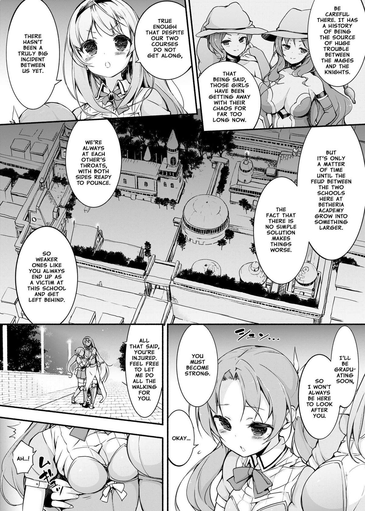 [Massaratou (Motomushi)] Onna Kishi Sei Ruruna ~Kishi Mahou Gakuen Intan~ | Maiden Knight Lilouna ~The Degenerate Knight-Mage Academy Feud~ [English] [Digital]