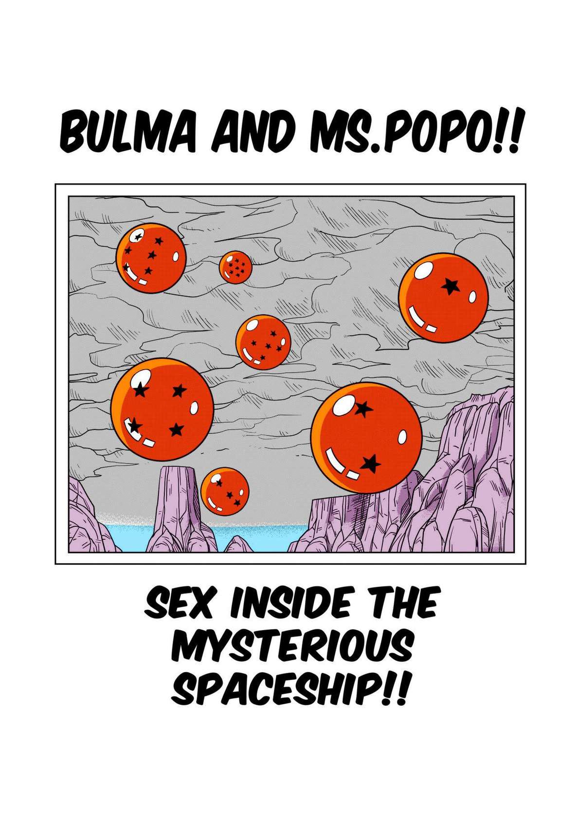 [Yamamoto] Dagon Ball - Bulma Meets Mr. Popo - Sex Inside the Mysterious Spaceship [English] (decensored)