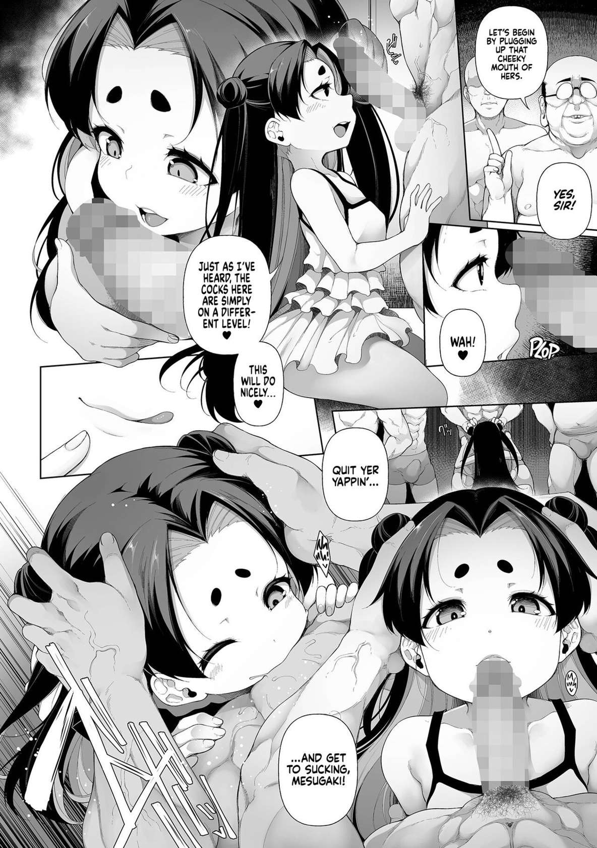 [Sakamata Nerimono] Mesugaki Wakarase Jyuku 5 | Mesugaki Correction School 5 (COMIC Mate Legend Vol. 47 2022-10) [English] [Xzosk] [Digital]