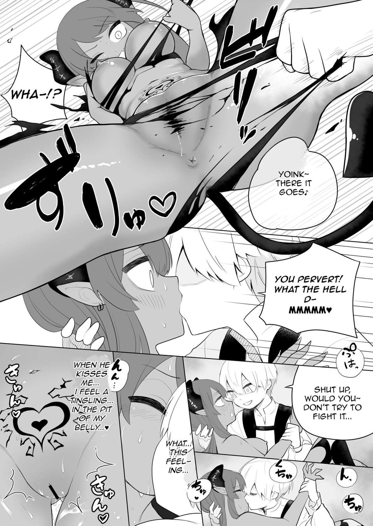 [Amuai Okashi Seisakusho (Ahoge Kinoko, Kikkomuhito)] Taima no Sandatsusha ~Taimashi ga Karada mo Kioku mo Succubus ni Ubawareru Ohanashi~ [English]